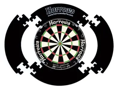 Harrows Ochrana zdi Harrows Dartboard Surround 4ks - black Poslední Šance
