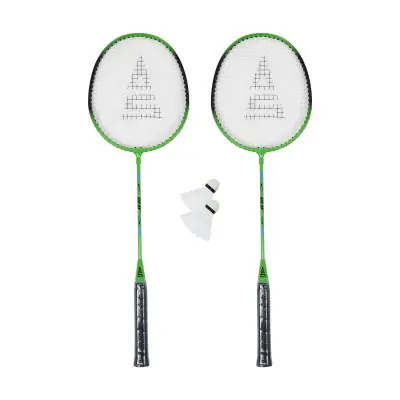 Jen Po Omezenou Doba Badmintonový set SULOV®, 2x raketa, 2x míček, vak - zelený