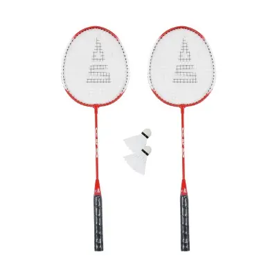 Jen Po Omezenou Doba Badmintonový set SULOV®, 2x raketa, 2x míček, vak - červený