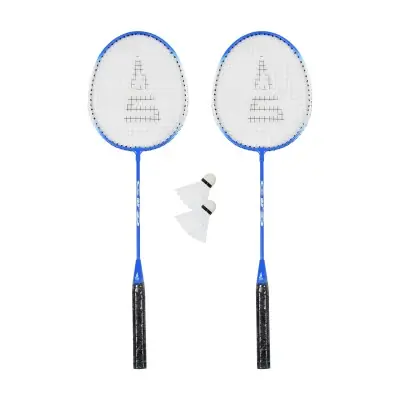 Badmintonový set SULOV®, 2x raketa, 2x míček, vak - tmavě modrý Výhodná Nabídka