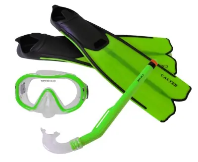 Top Prodej Potápěčský set CALTER KIDS S06+M168+F41 PVC, zelený