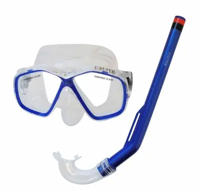 Potápěčský set CALTER KIDS S06+M278 PVC, modrý Nejlepší Cena
