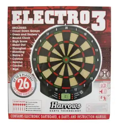 Harrows Elektronický terč Harrows Electro Series 3 - Terč Electro 3 Tovární Cena