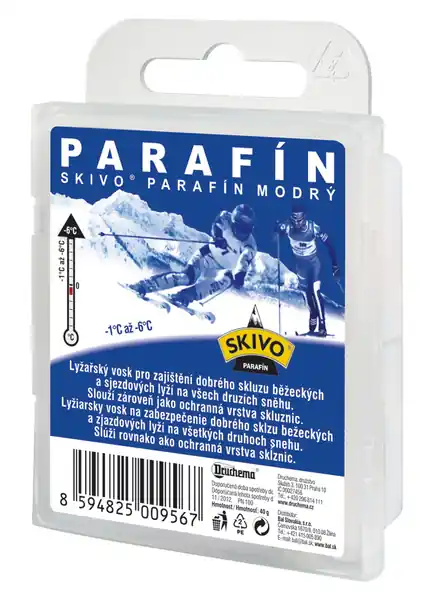 Lyžařský vosk Skivo parafín modrý Must-Have