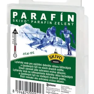 Oblíbený Lyžařský vosk Skivo parafín zelený