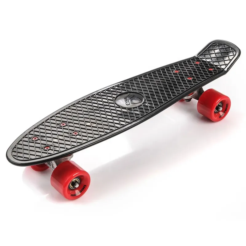 Akční Nabídka Penny skate board Meteor Fishboard Black/Red