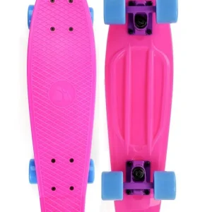Časově Omezené Penny skate board Meteor Fishboard Neon pink