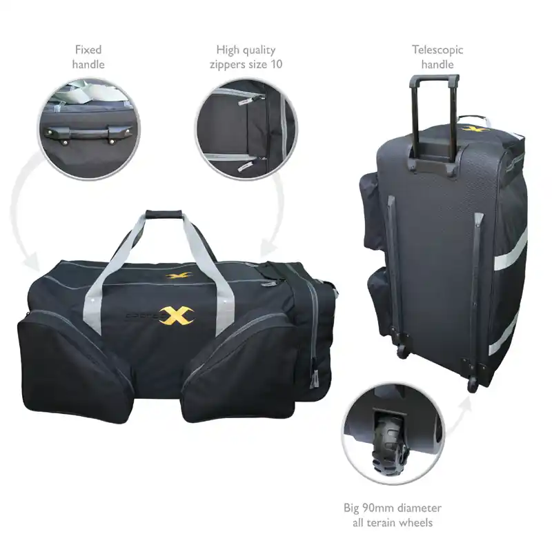 Hokejová taška na kolečkách Raptor-X De Luxe Wheel Bag SR Výhodná Nabídka