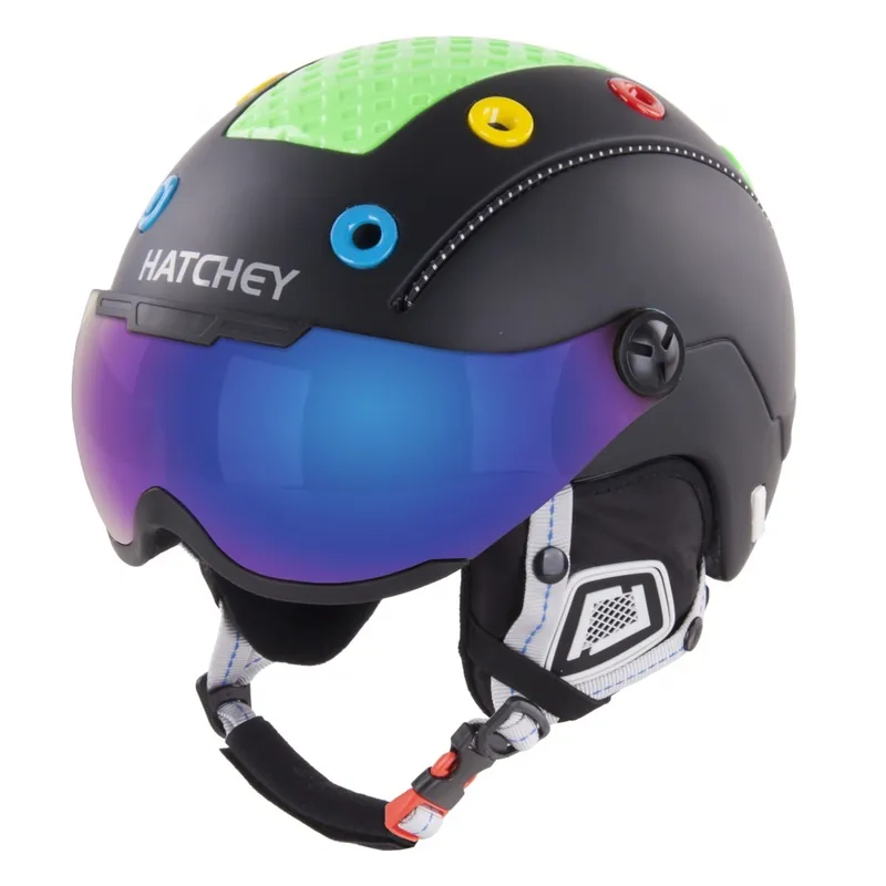 Nakupujte Hned Dětská helma Hatchey Rival Visor - black
