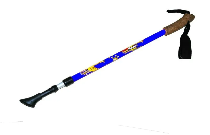 Sezónní Sleva Dětské teleskopické Nordic Walking hole HAVEN žirafa blue