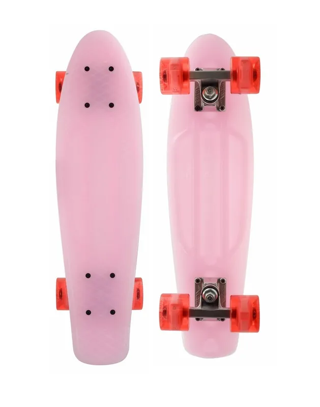 Speciální Cena Svítící penny skate board Sulov Burn Rider pink