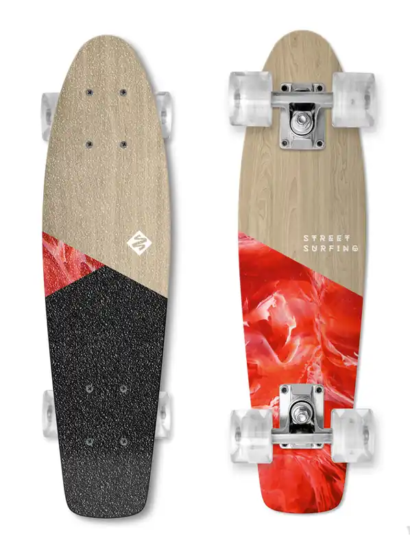 Cruiser Street Surfing BEACH BOARD WOOD Bloody Mary Cenově Výhodný