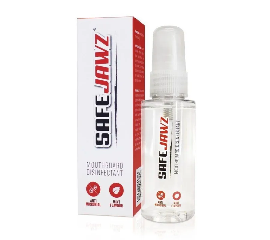 Tovární Cena Desinfekční sprej Safe Jawz na chránič zubů 50ml