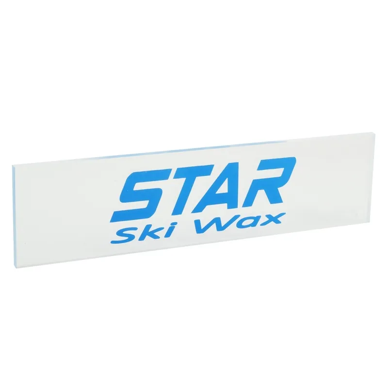 Novinka Škrabka vosku Star Ski Wax Snowboard Scraper