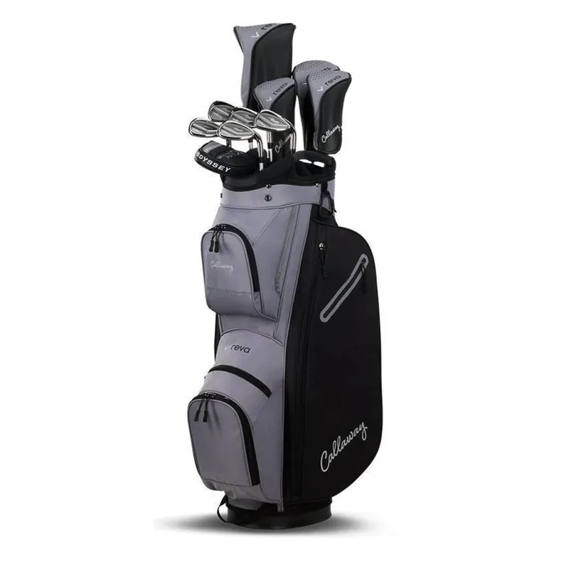 Callaway Reva 11PC Black dámský golfový set 2026, grafit, LRH + cart bag Aktuální