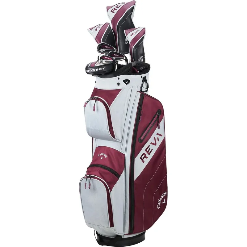 Značkový Callaway REVA 8PC Eggplant dámský golfový půlset