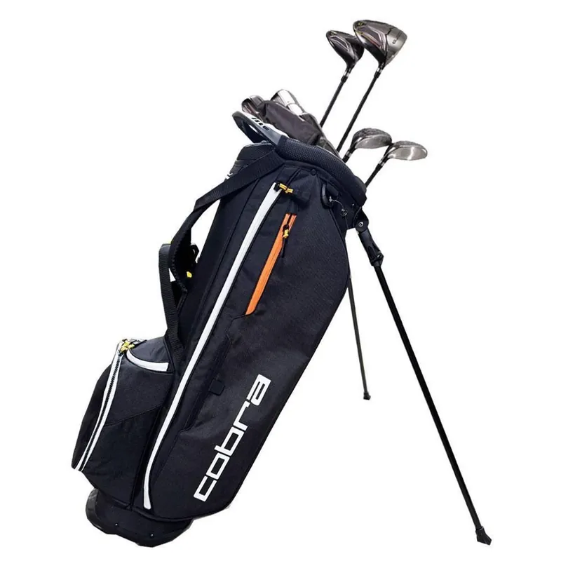 Poslední Šance Cobra Fly XL Black Gold pánský golfový set, ocel + stand bag