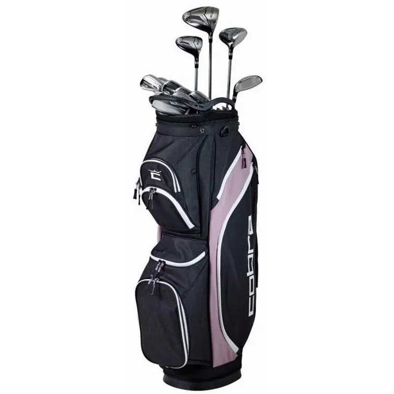 Cobra Fly XL Black Pink dámský golfový set, levý Rychlé Dodání
