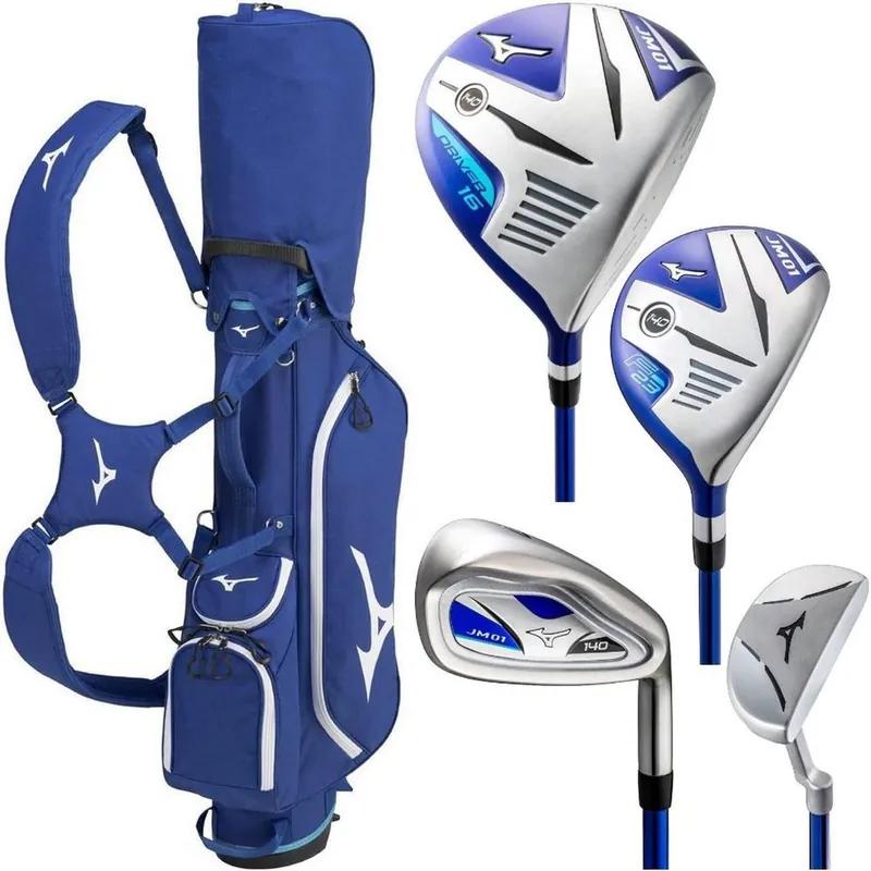 Novinka Mizuno JM01 120 5PC dětský golfový set, 119-140cm