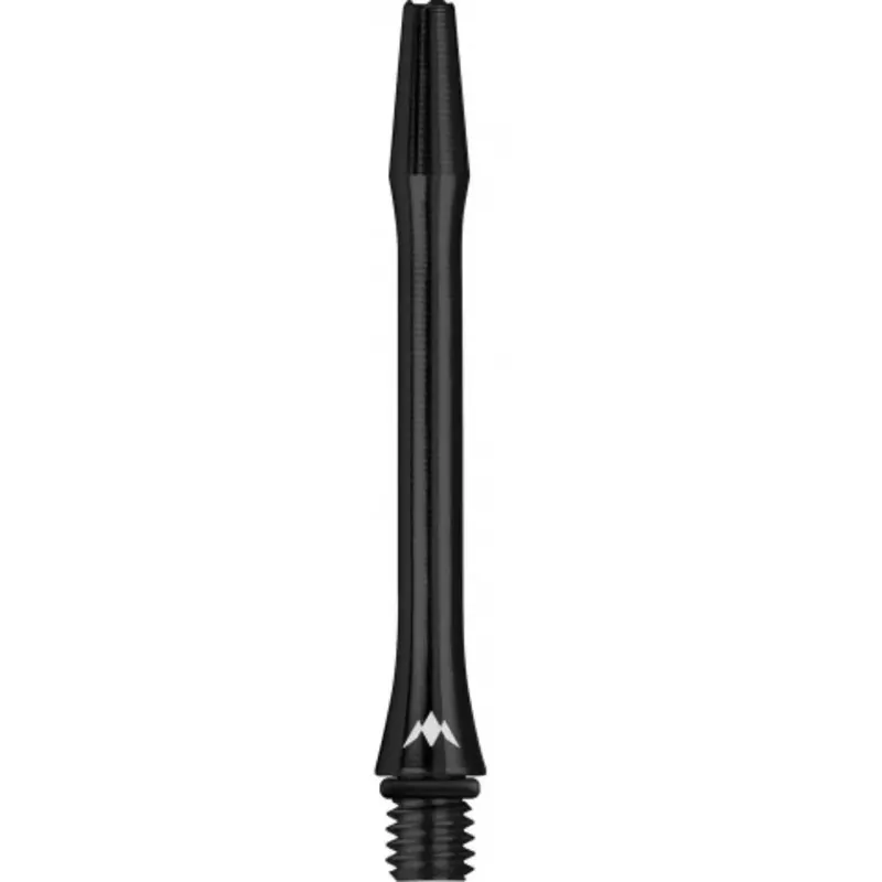 Nejlepší Volba Násadky na šipky Mission Alicross stems, hliníkové, černé, 41mm, středné