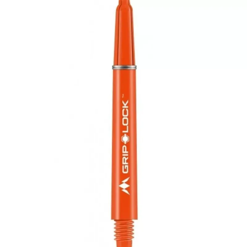 Násadky na šipky Mission Griplock, plastové, oranžové, 48mm, dlouhé Sezónní Sleva