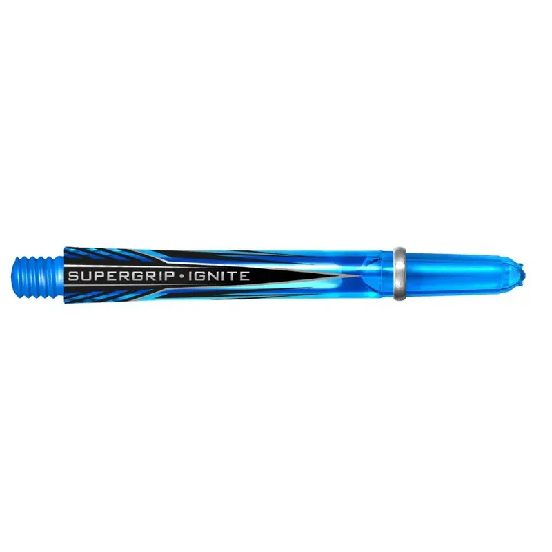 Omezená Nabídka Násadky na šipky Harrows Supergrip Ignite Aqua, dlouhé 47mm