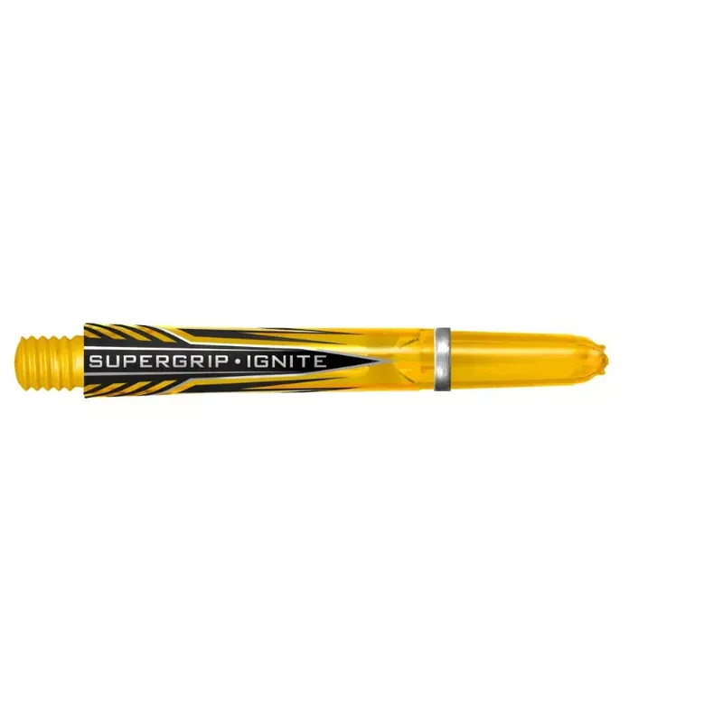 Násadky na šipky Harrows Supergrip Ignite žluté, midi 40mm Ihned K Objednání