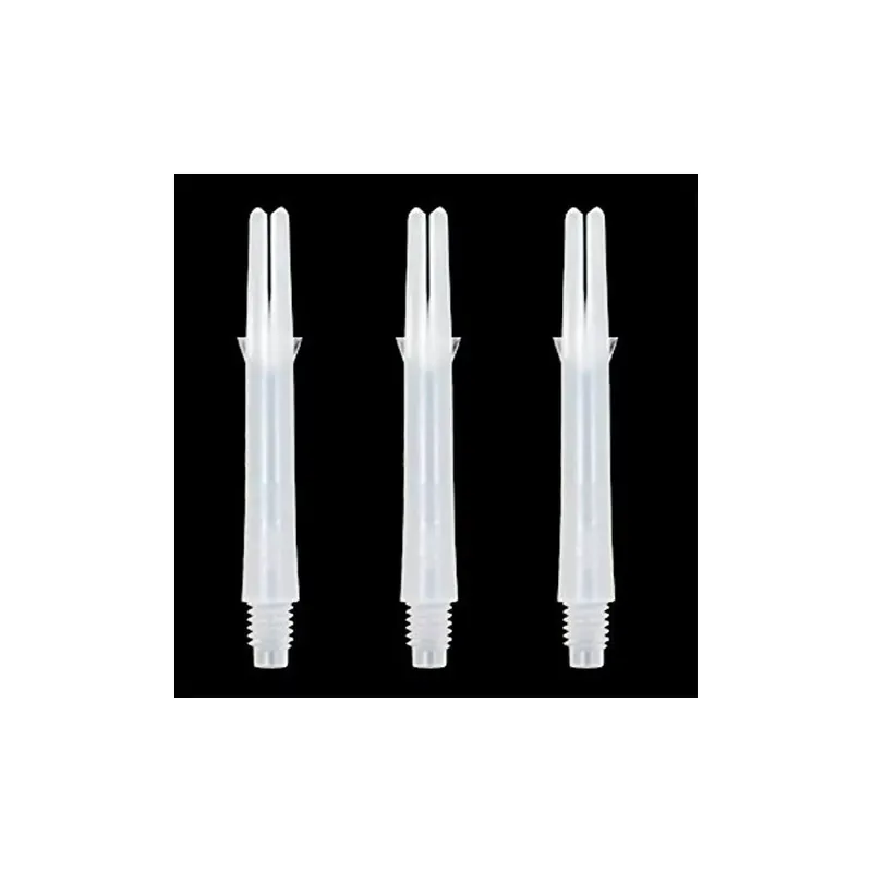 Násadky na šipky L-Style Straight 190, bílé, krátké, 19mm Autentický