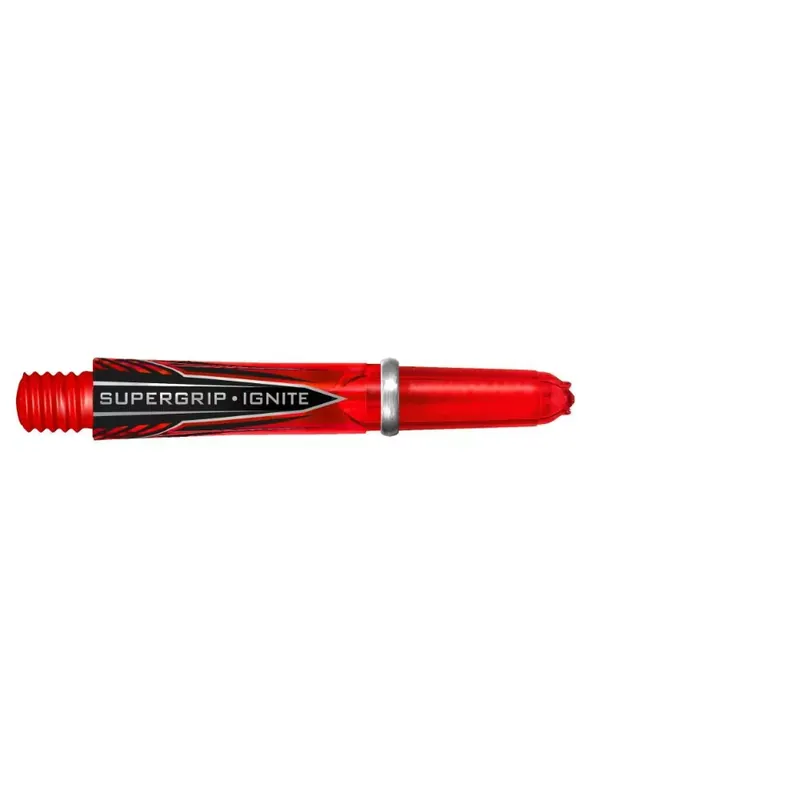 Násadky na šipky Harrows Supergrip Ignite červené, krátké 33mm Vrácení Zdarma