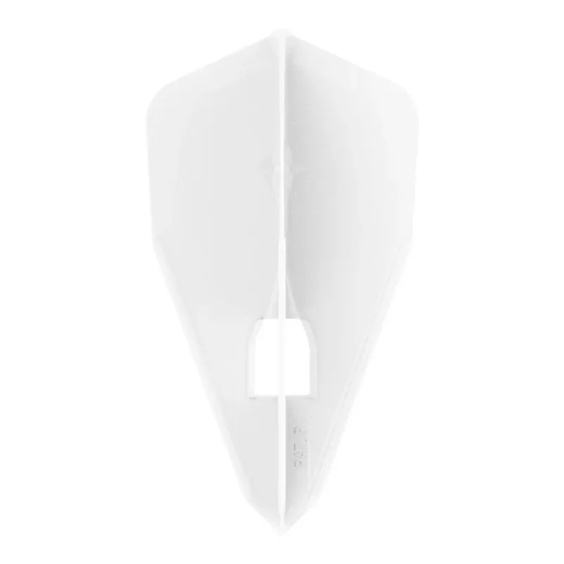 Letky na šipky L-Style Pro L8 Bullet Shape, bílé Oblíbený