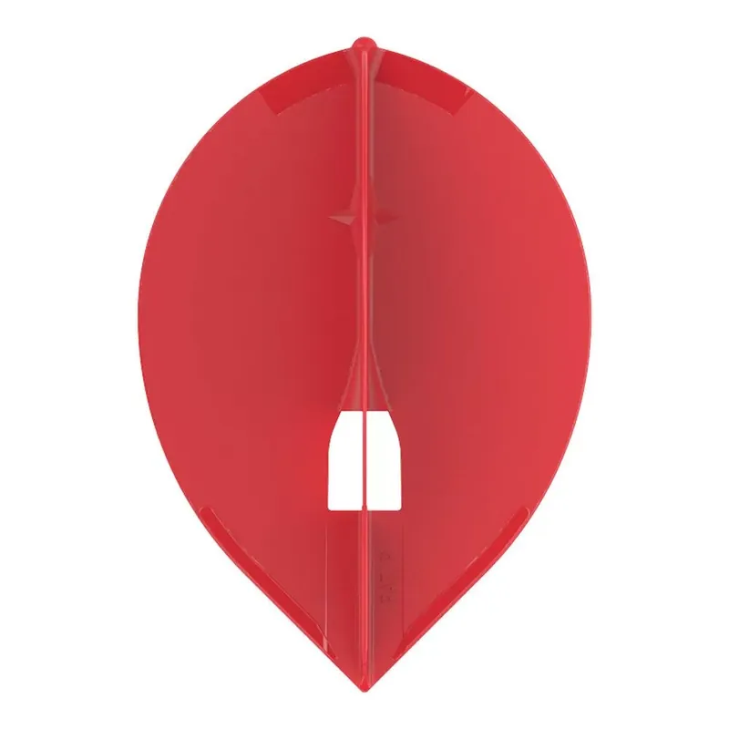 Letky na šipky L-Style Pro L2 Teardrop, červené Must-Have