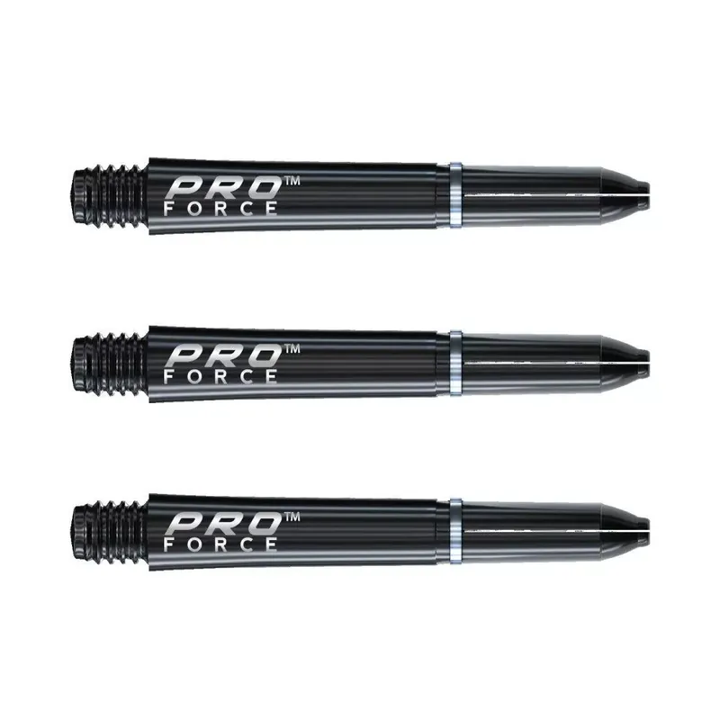 Novinka Násadky na šipky Winmau Pro Force černé, krátké