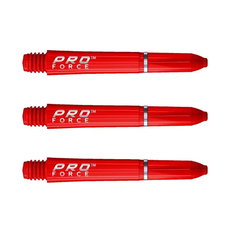 Násadky na šipky Winmau Pro Force červené, krátké Expresní Doručení