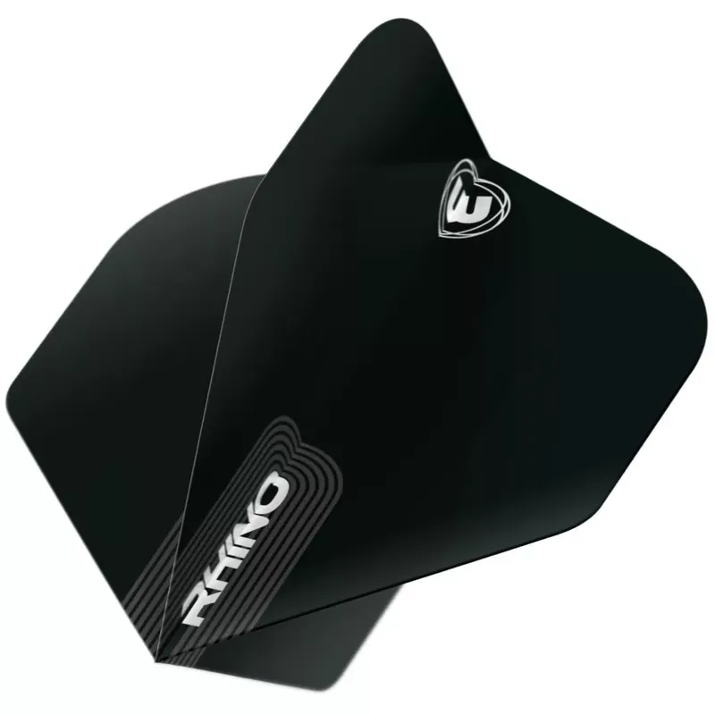 Letky na šipky Winmau RHINO extra tlusté, černé Omezená Nabídka