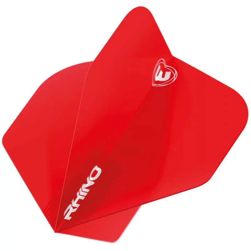 Jen Po Omezenou Doba Letky na šipky Winmau RHINO extra tlusté, červené