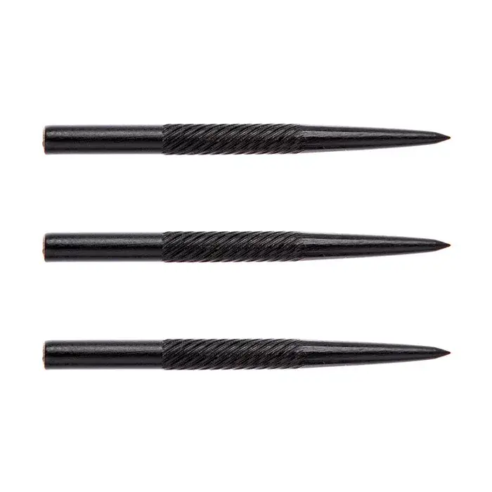 Nejlepší Volba Hroty na šipky Winmau steel spirálové, kovové, černé 32mm