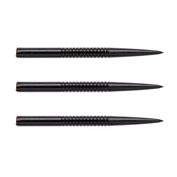 Speciální Cena Hroty na šipky Winmau steel drážkované, kovové, černé 32mm - 3ks
