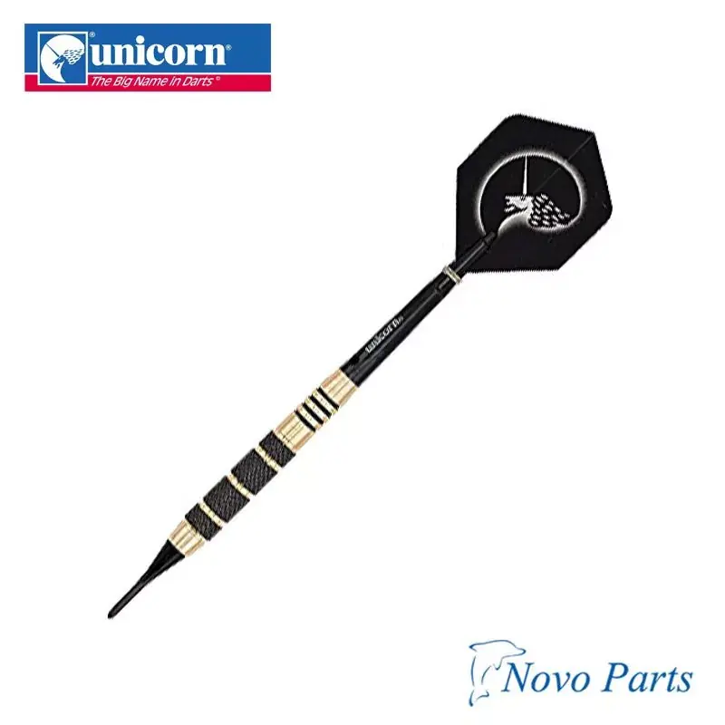 Šipky Unicorn soft Core Plus Win 17g, Black/Gold Brass Nakupujte Hned