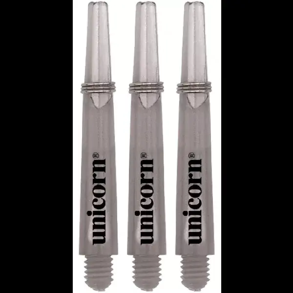 Horká Nabídka Násadky na šipky Unicorn Gripper3 mirage, šedé, krátké