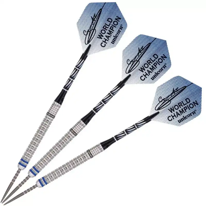 Šipky steel Unicorn Phase 3 Gary Anderson 23g World Champion Natural, 90% wolfram Vysoce Kvalitní