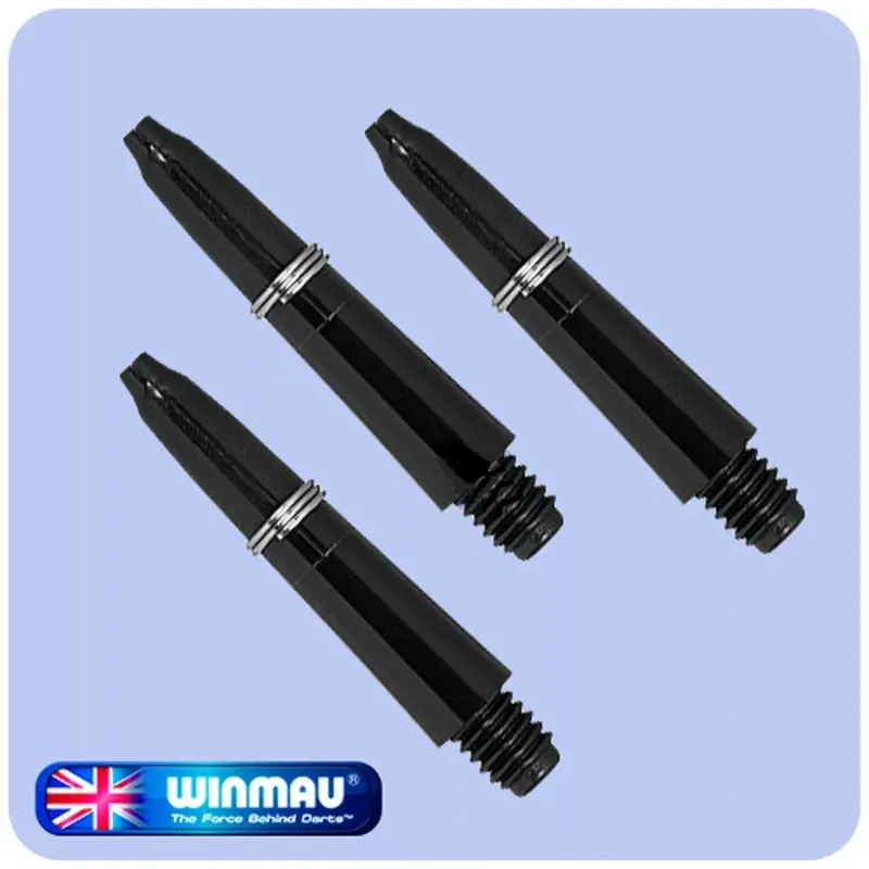 Nakupujte Hned Násadky na šipky Winmau Carbon, 27mm, extra krátké, černé