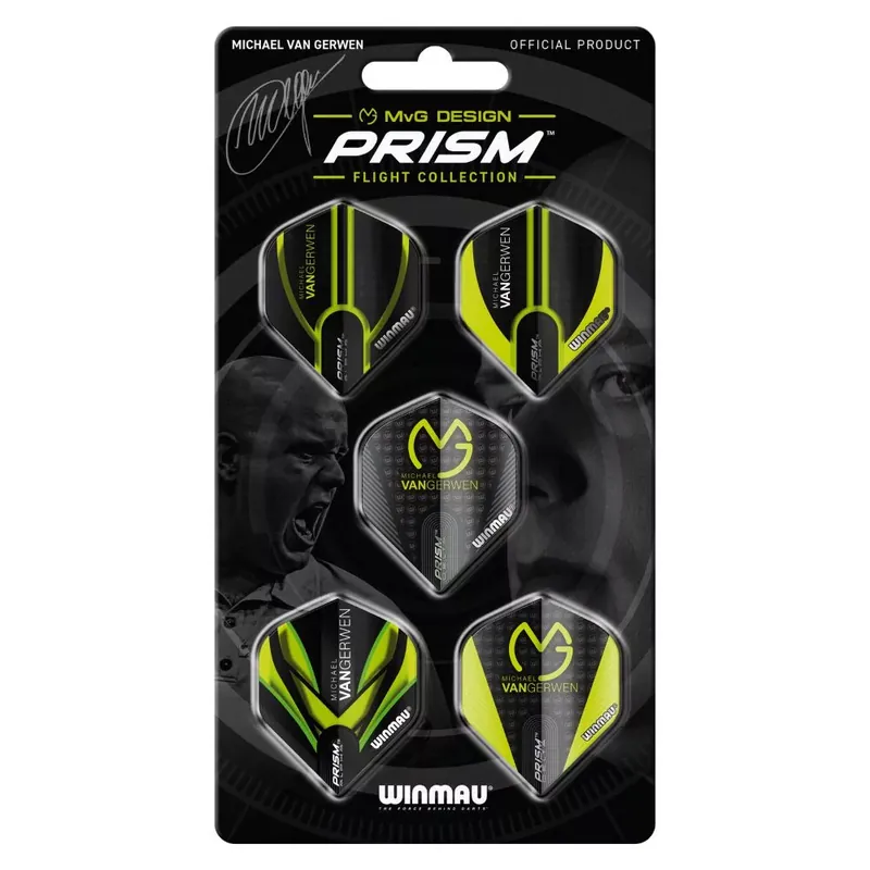 Winmau MVG Prism sada letek Výprodej