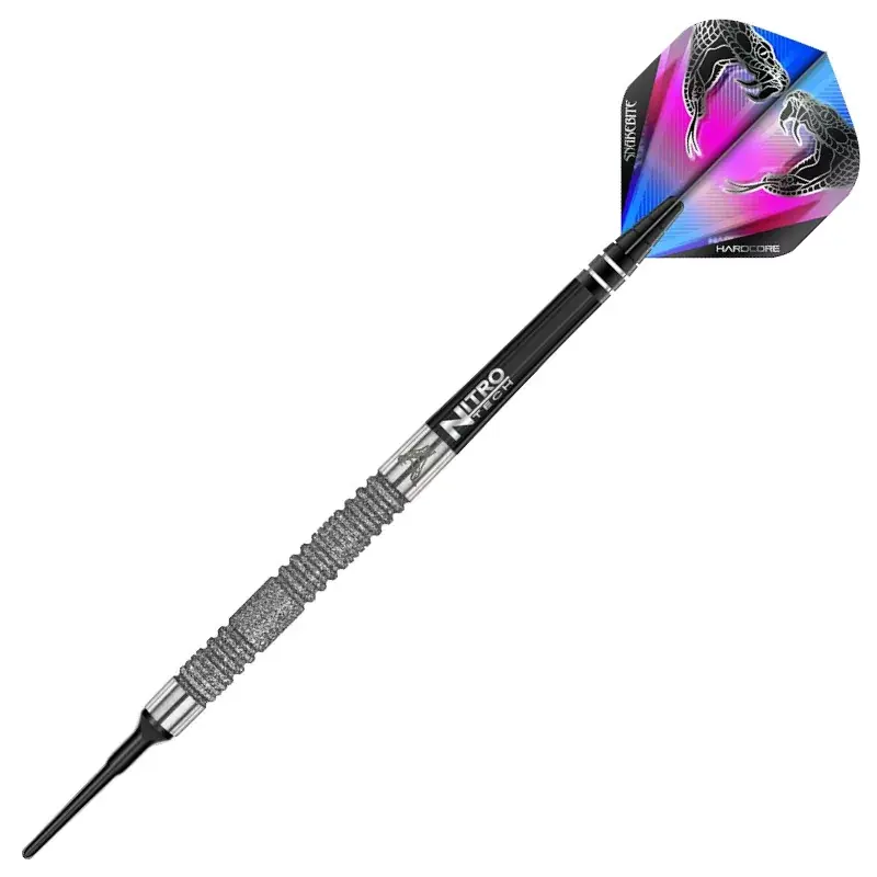 Šipky soft Red Dragon Peter Wright Snakebite Euro11 Element, 18g, 85% wolfram Originální