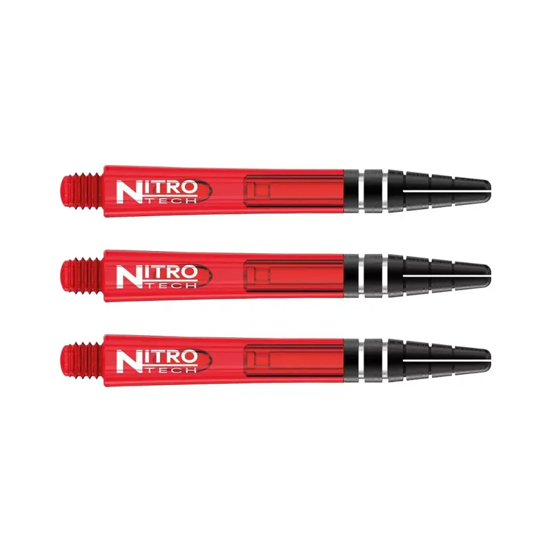 Objednat Nyní Násadky na šipky Red Dragon Nitrotech plastové červené, dlouhé