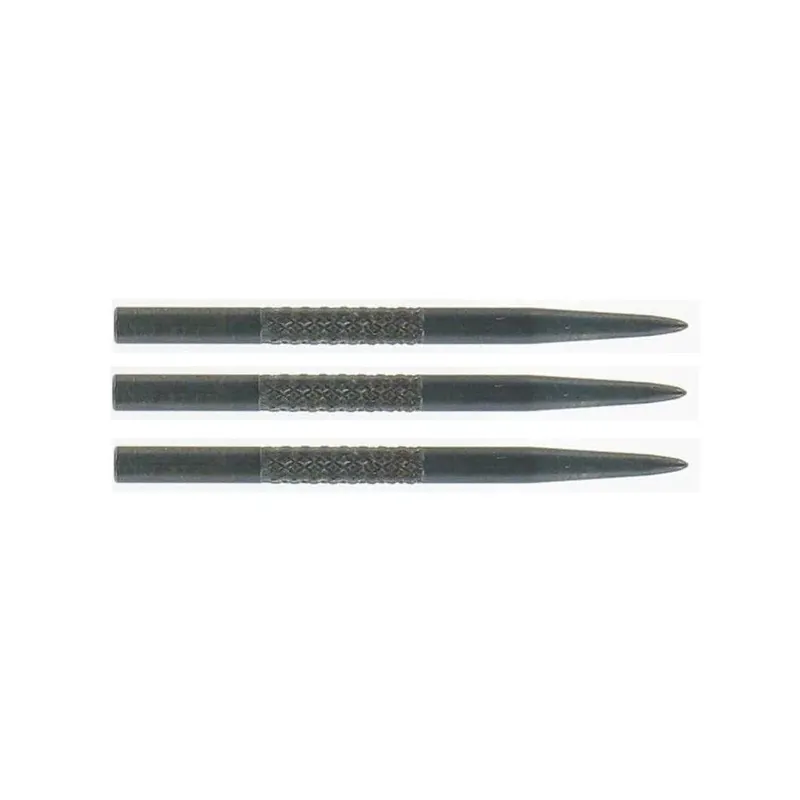 Hroty na šipky Bull‘s steel Knurled, 35mm, černé - 3ks Rychlé Dodání