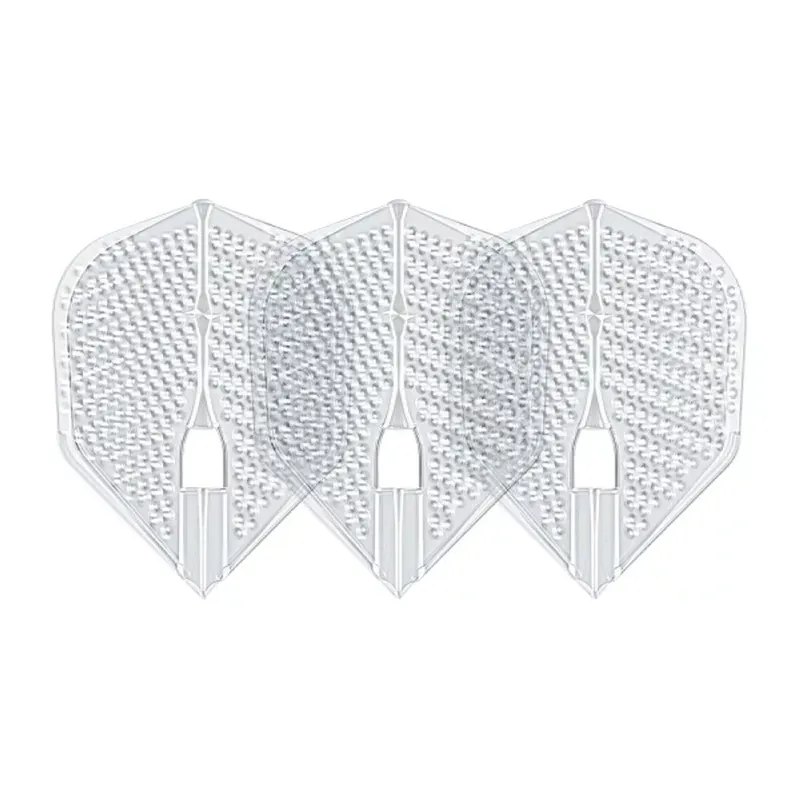 Značkový Letky na šipky L-Style Champagne integrated L3 Dimple, průhledné