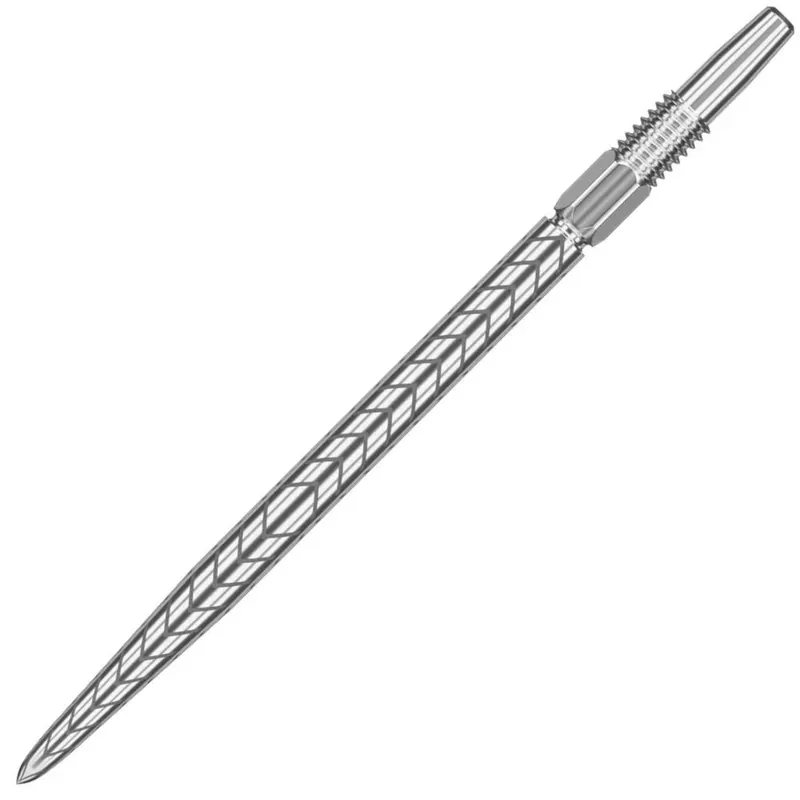 Vysoce Kvalitní Hroty na šipky steel TARGET SP RVE Swiss stříbrné, 35mm 3ks