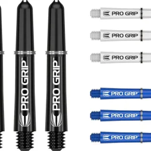 Cenový Hit Násadky na šipky TARGET Pro Grip 34mm, černé, bílé, modré, multi-pack
