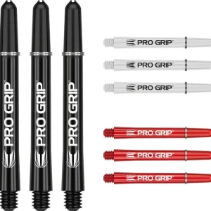 Expresní Doručení Násadky na šipky TARGET Pro Grip 48mm, černé, bílé, červené, multi-pack