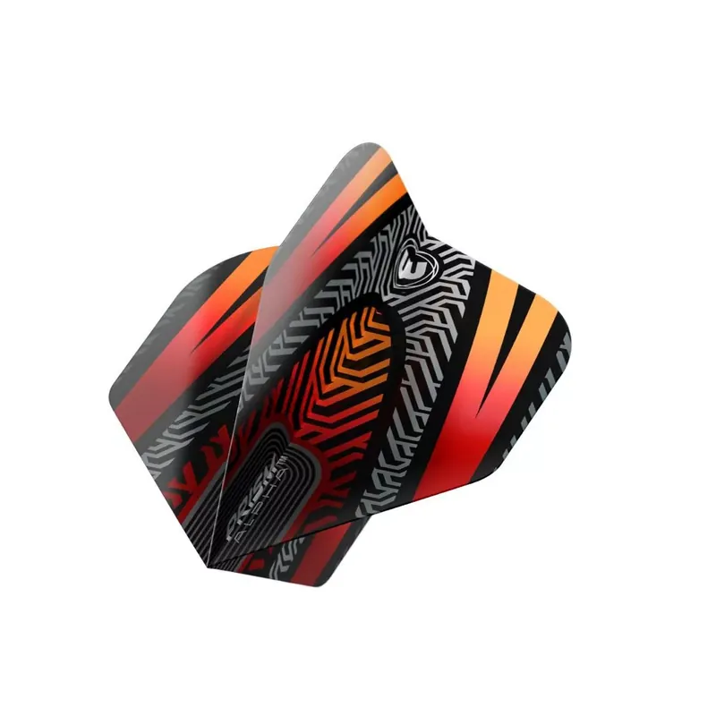 Letky na šipky Winmau Prism Alpha černo-oranžové, No2 Super Cena